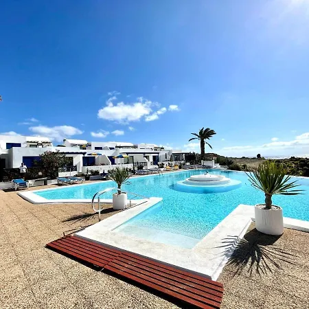 公寓 Nudist With Pool View And One Bedroom In Lanzarote 查德尔帕罗奥