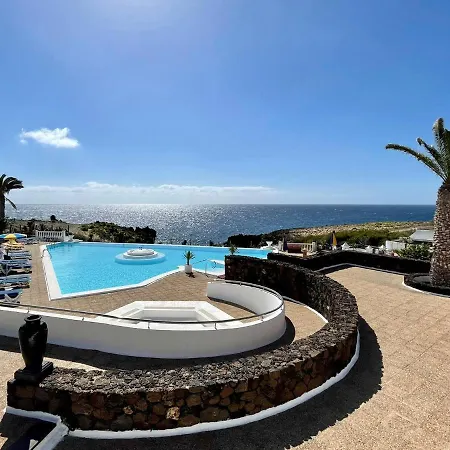 Nudist With Pool View And One Bedroom In Lanzarote Apartment Charco del Palo